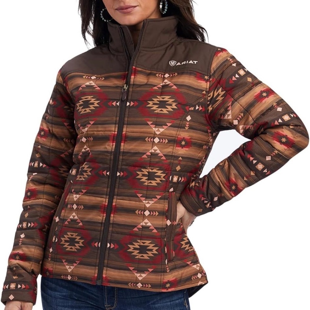 Ariat Women's Multicolor Geometric Puffer Jacket